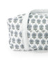 Ida Mae June Floral Blue Quilted Duffle Bag - view 2 of 3