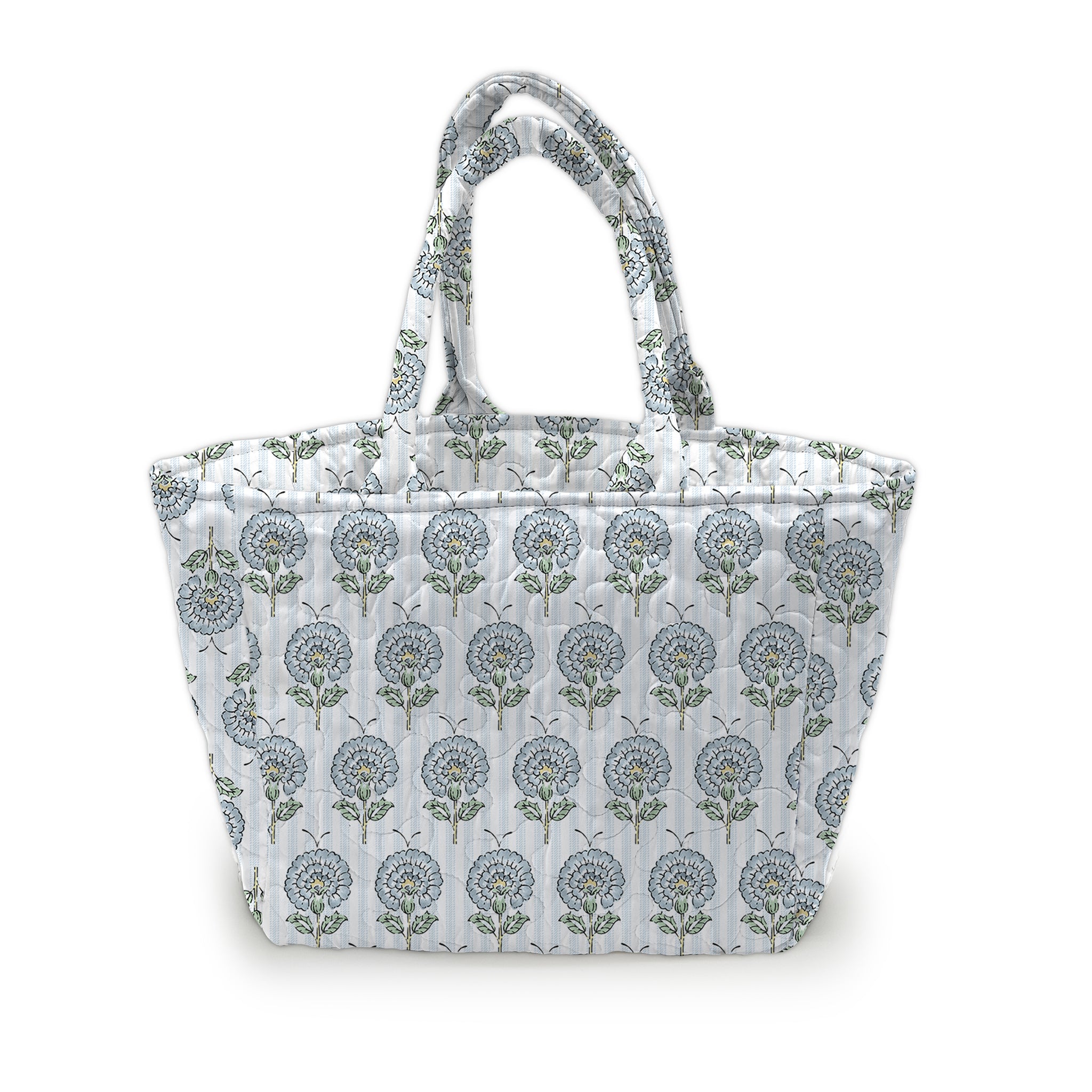 Ida Mae June Floral Blue Quilted Handbag - view 2 of 2