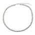 Kassidy Silver Beaded Necklace by Leslie Curtis Jewelry