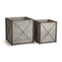 Cedar Ridge Cachepots, Set Of 2