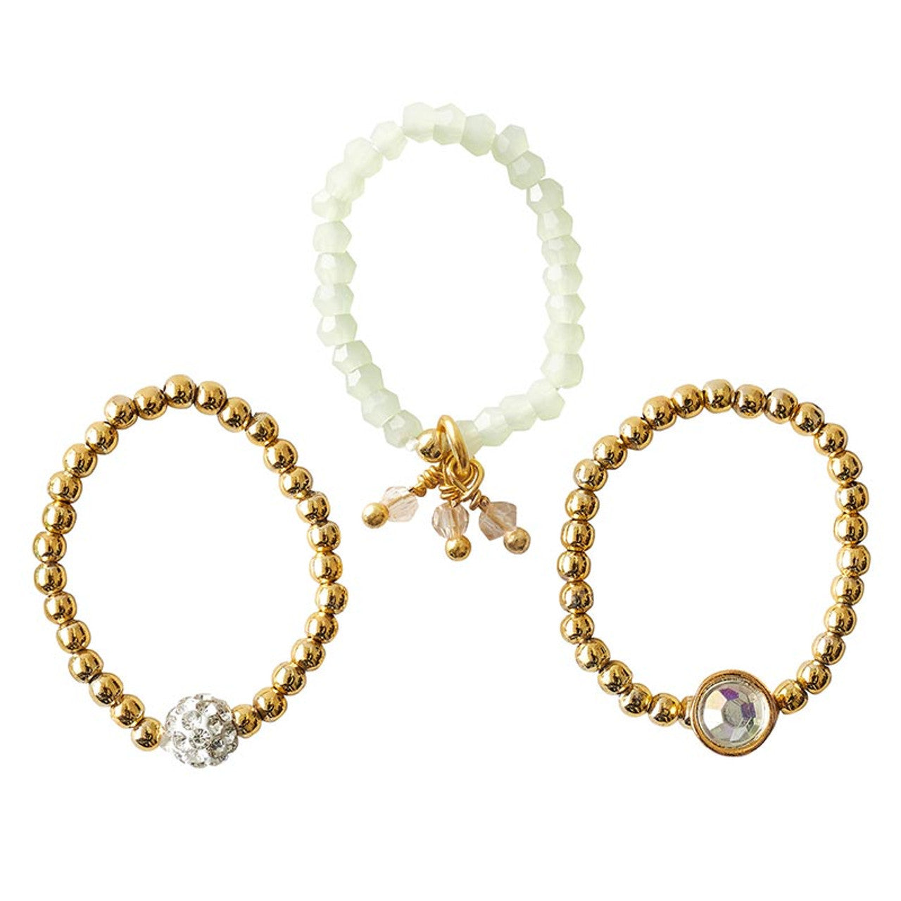 Ring Bling Stretch Ring Set - You're My Fav by Santa Barbara Design Studio