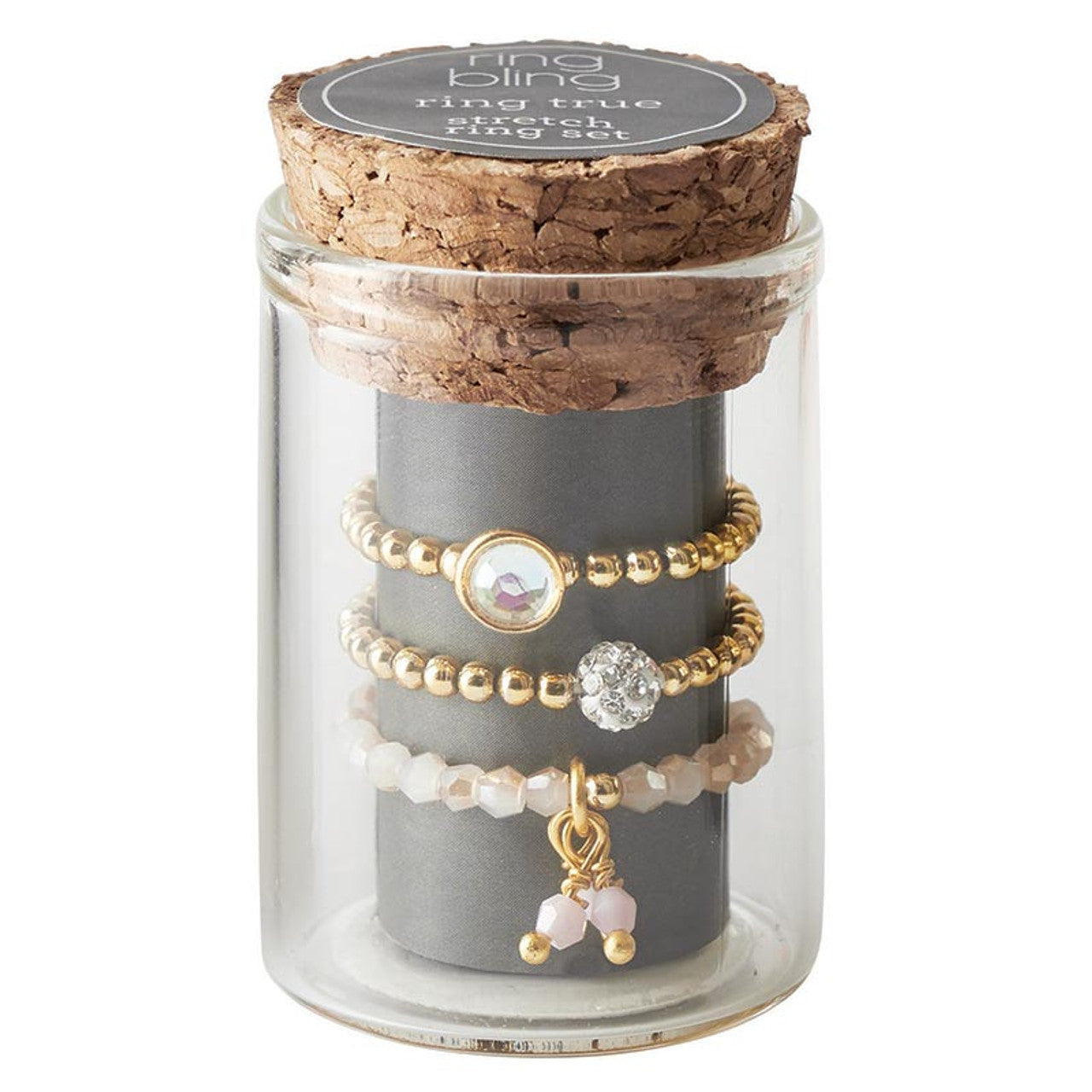 Ring Bling Stretch Ring Set - Ring True by Santa Barbara Design Studio