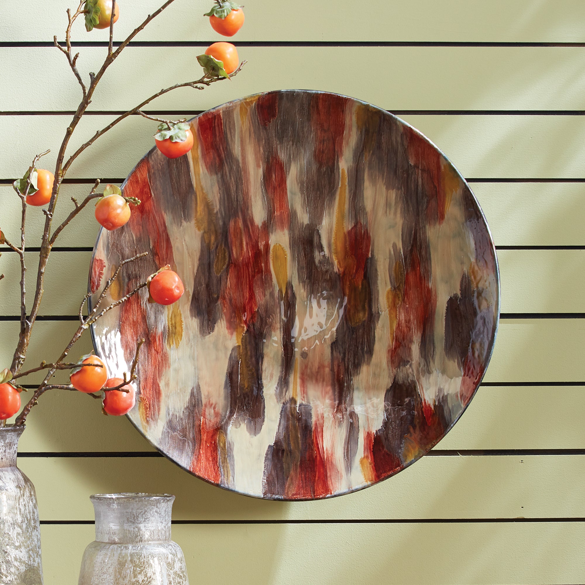 CARNELIAN DECORATIVE PLATE - view 2