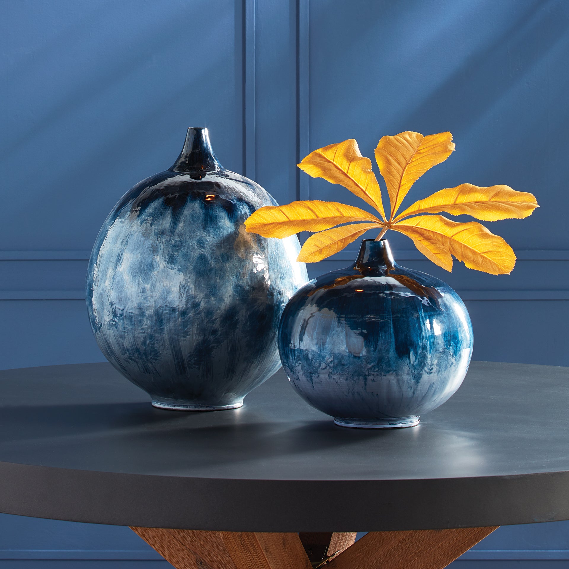 Azul Vase Short - View 2