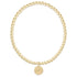 enewton extends - gameday ecollegiate classic gold 3mm bracelet -lsu disc