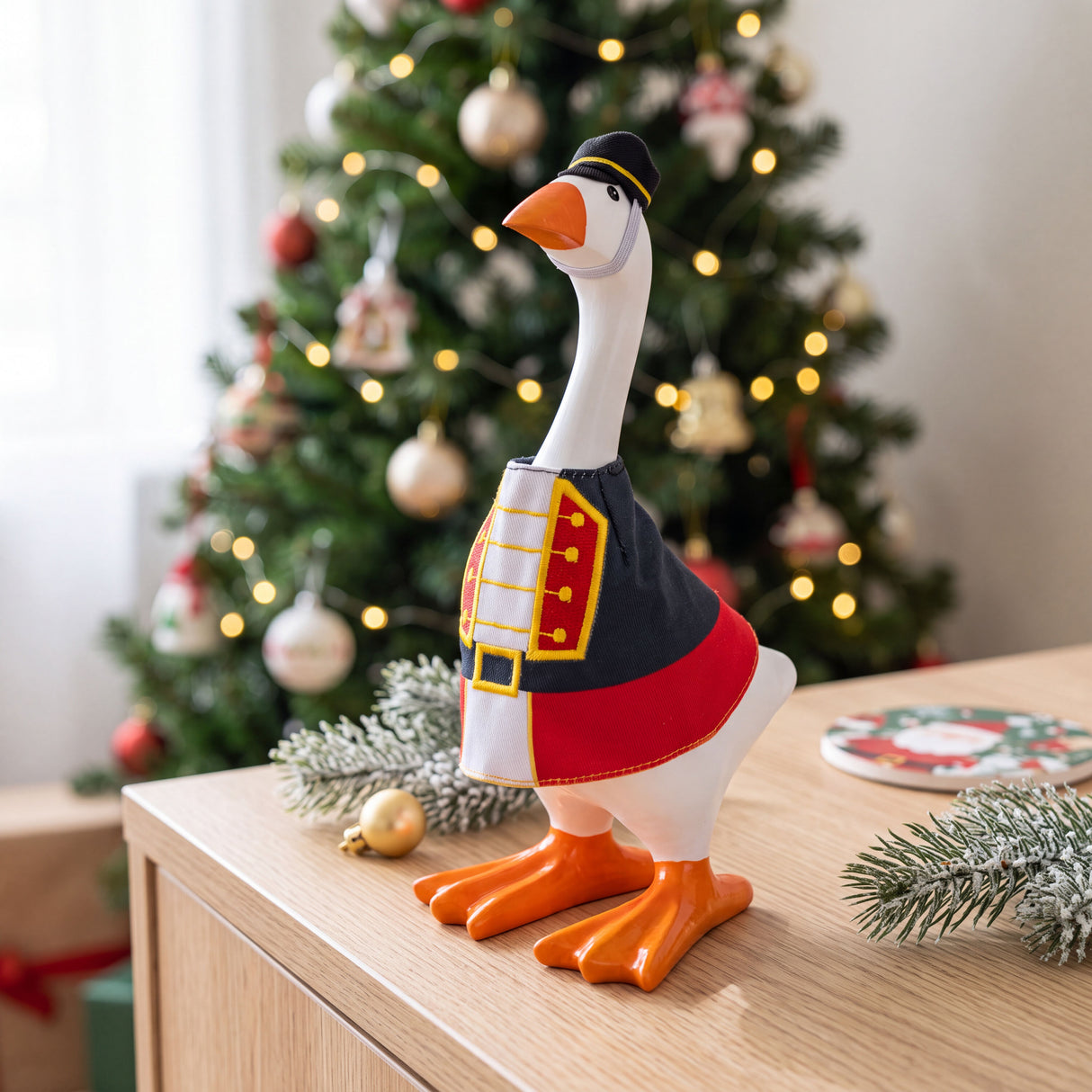 Gordy Goose Nutcracker Table Decor Accessory Set | Evergreen Enterprises TAJD98TAF