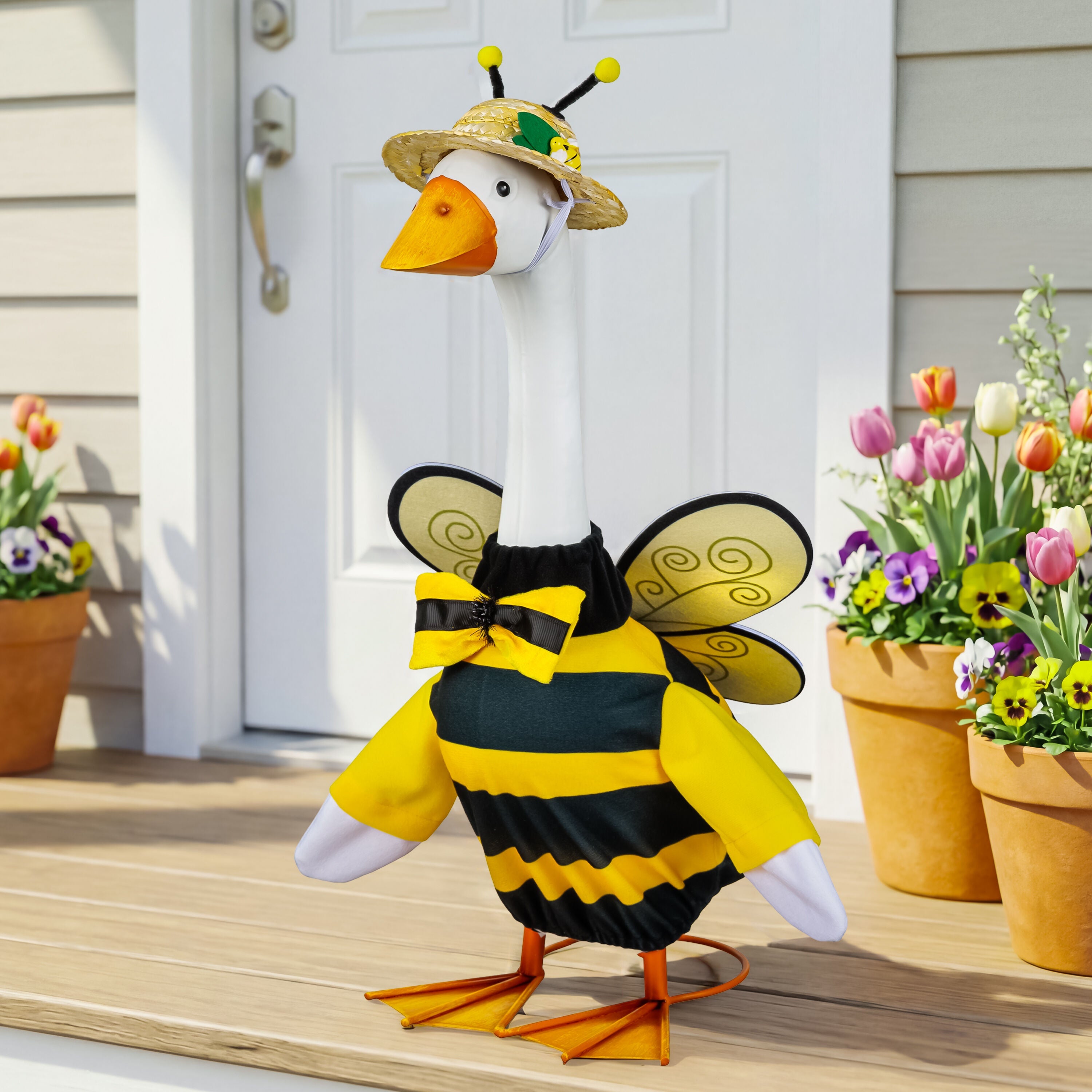 Bee For Giddy The Porch Goose by Evergreen