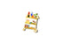 HAPPY EVERYTHING Sip Sip Hooray Bar Cart Mini Attachment