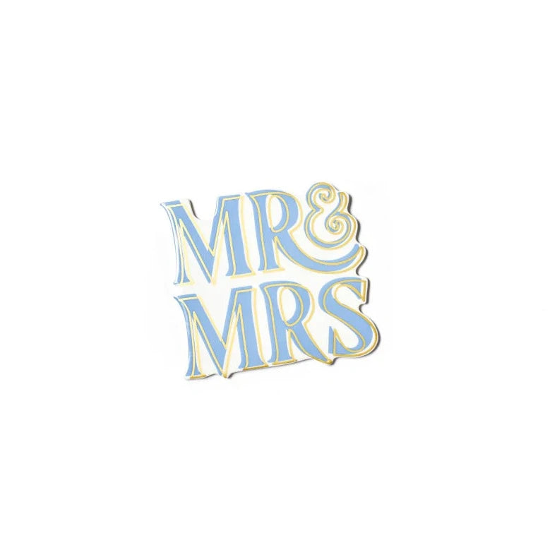 Happy Everything Blue Mr. and Mrs. Mini Attachment - A. Dodson's