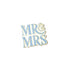 Happy Everything Blue Mr. and Mrs. Mini Attachment - A. Dodson's