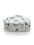 Ida Mae Mallory Ducks Blue Quilted Duffle Bag