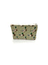 Ida Mae Mallory Ducks Icon Olive Linen Quilted Small Makeup Bag - view 1 of 2