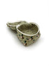 Ida Mae Mallory Ducks Icon Olive Linen Quilted Travel Case - view 2 of 2