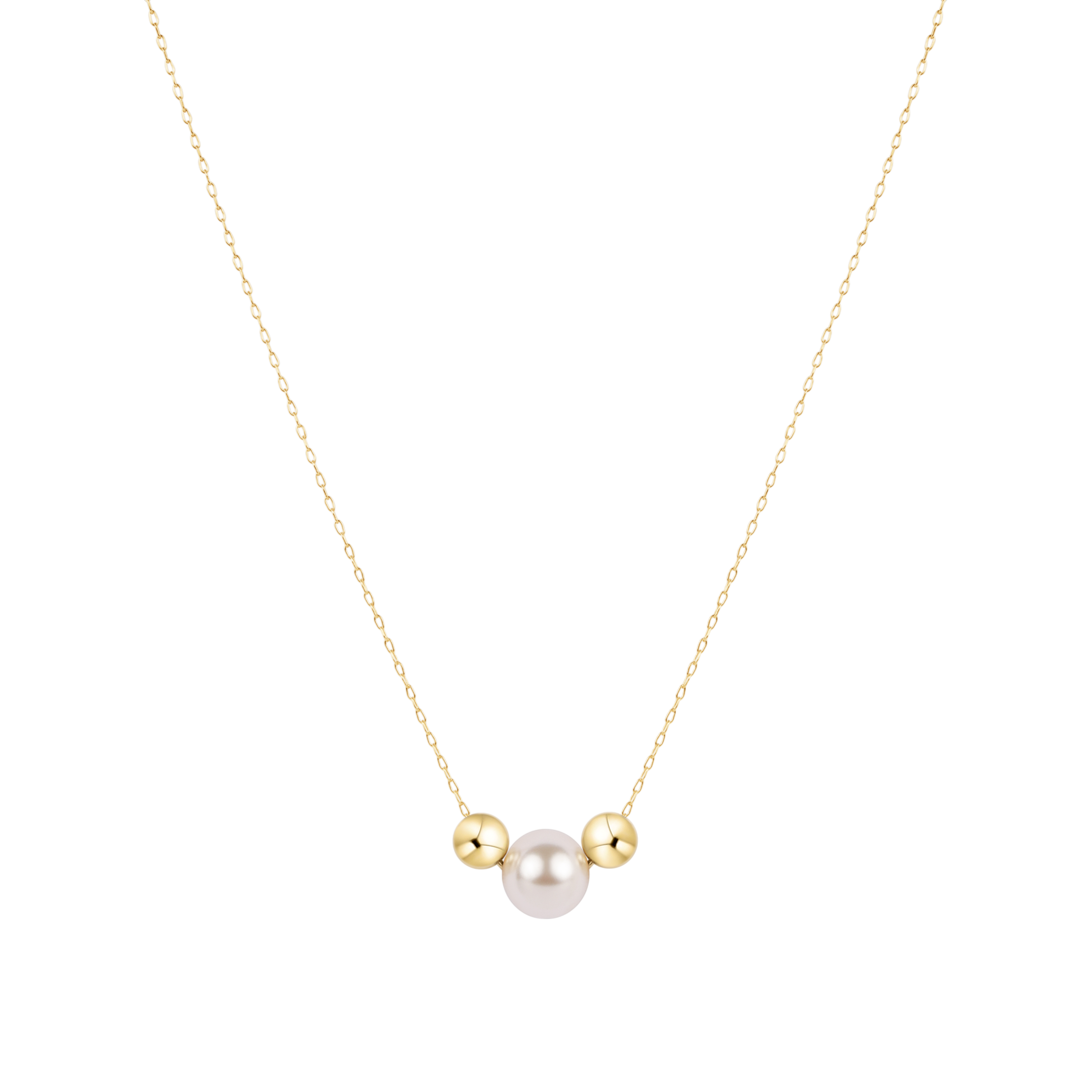 16" Necklace Gold - Purpose Pearl by enewton