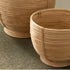 Cane Rattan Decorative Footed Bowls, Set Of 2 - View 5