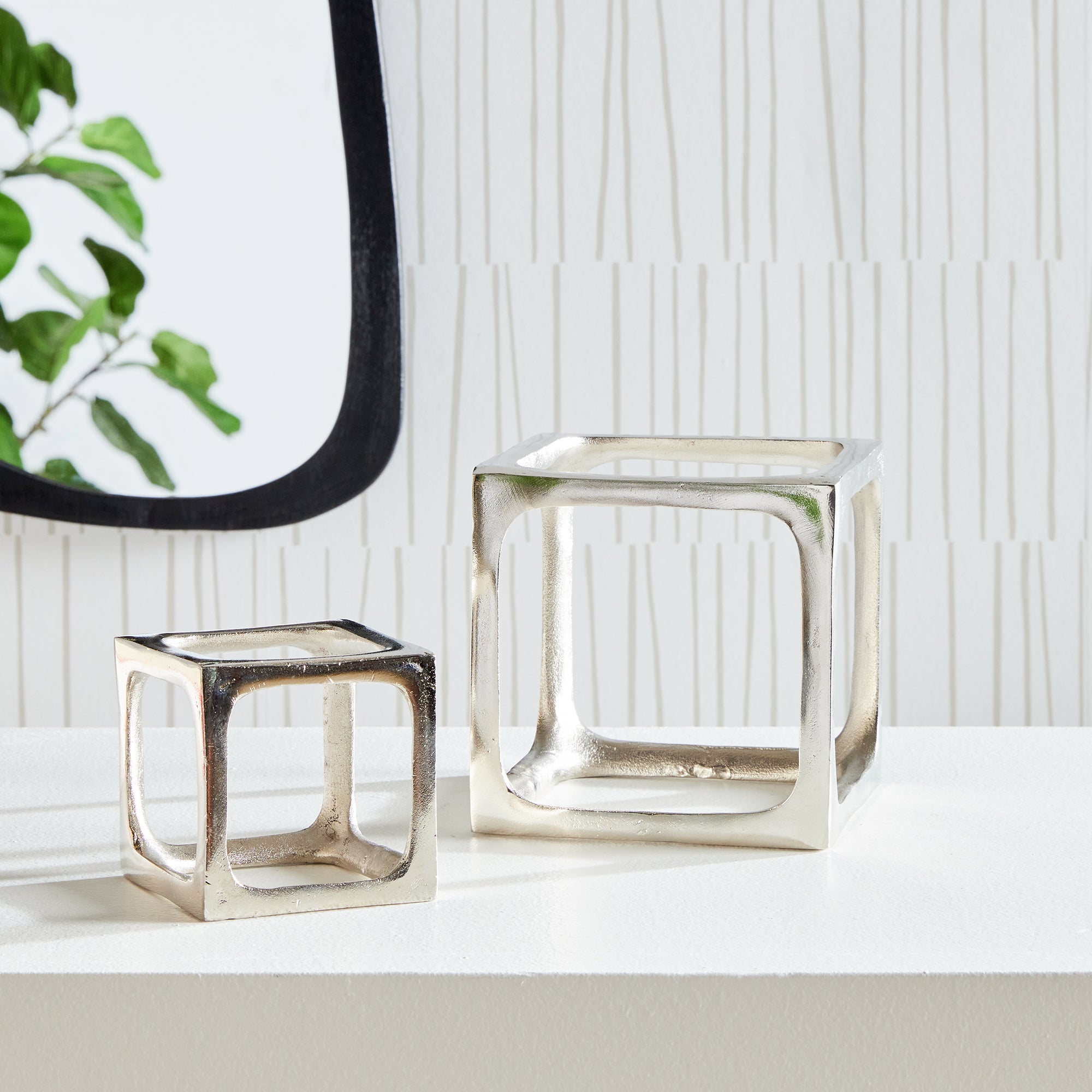CUBIST SCULPTURES, SET OF 2 - view 2