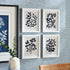 Leafy Vine Prints, Set Of 4 - View 3