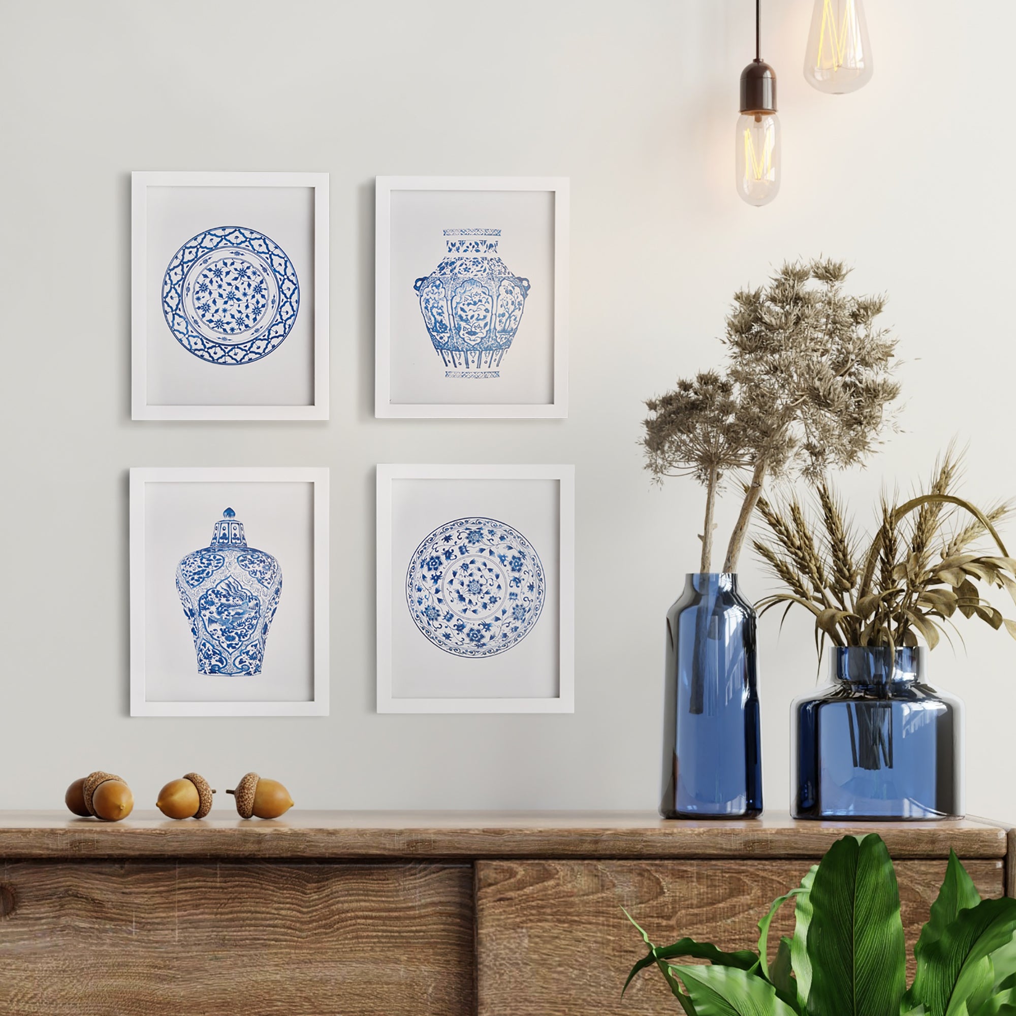 DYNASTY PETITE PRINTS, SET OF 4 - view 5