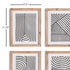 Achromatic Linear Petite Prints, Set Of 4 - View 2