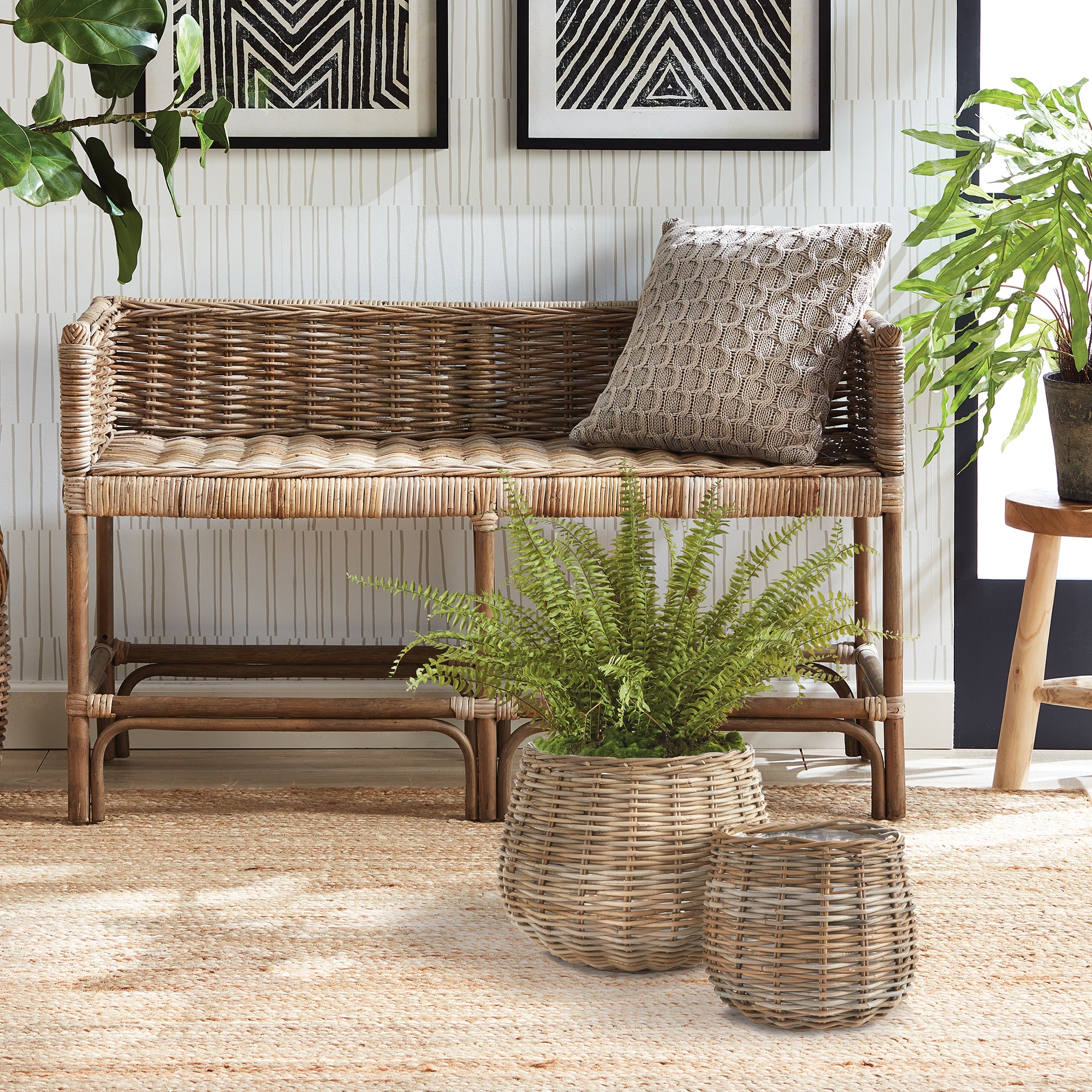 BRINLEY BASKETS, SET OF 2 - view 4