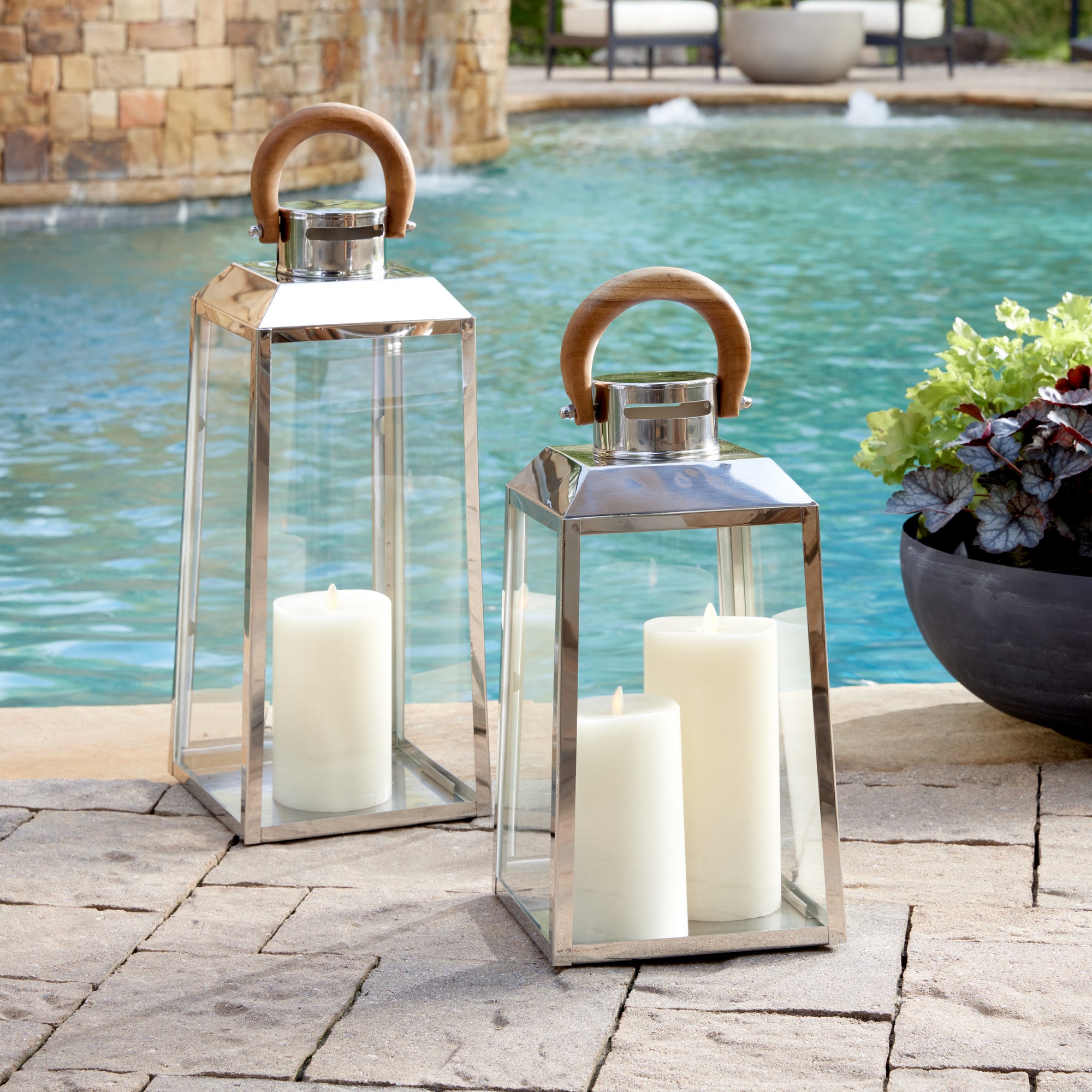 OCEANSIDE OUTDOOR LANTERN LARGE - view 7