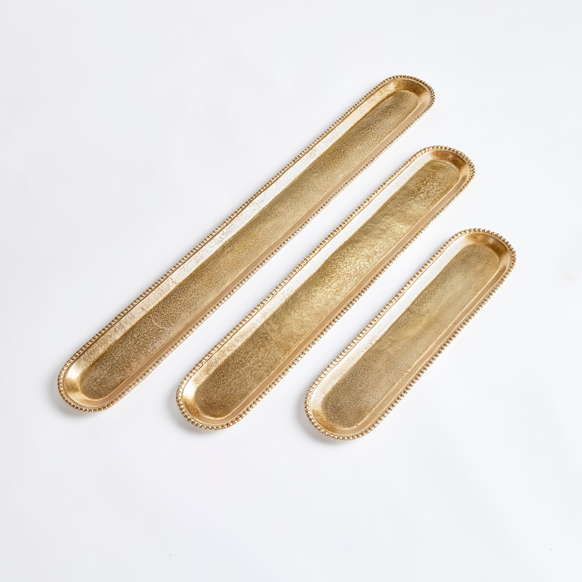 BLAIR DECORATIVE TRAYS, SET OF 3 - view 2