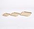 DEZI SQUARE SERVING TRAYS, SET OF 3 - view 3