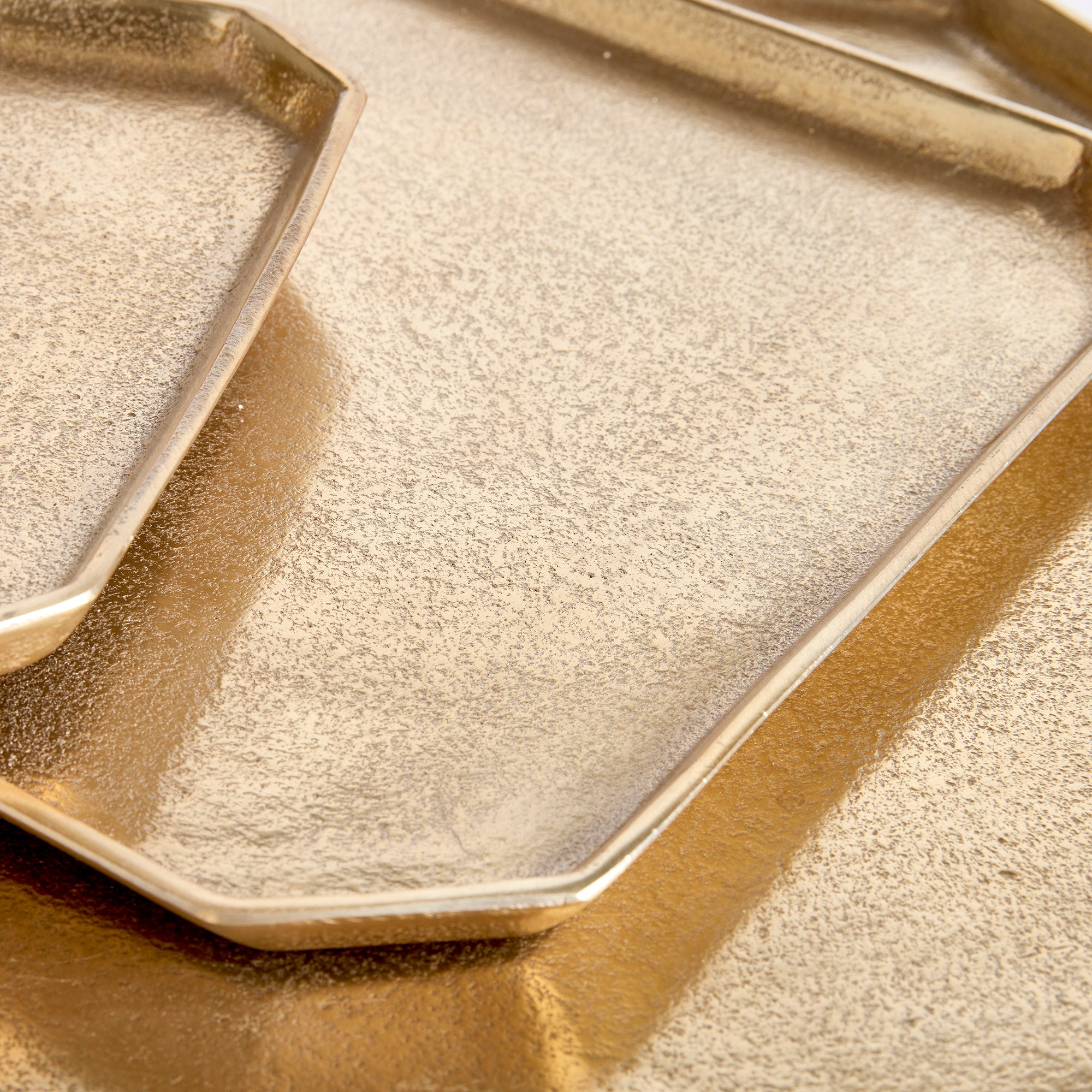 Dezi Square Serving Trays, Set Of 3 - View 5