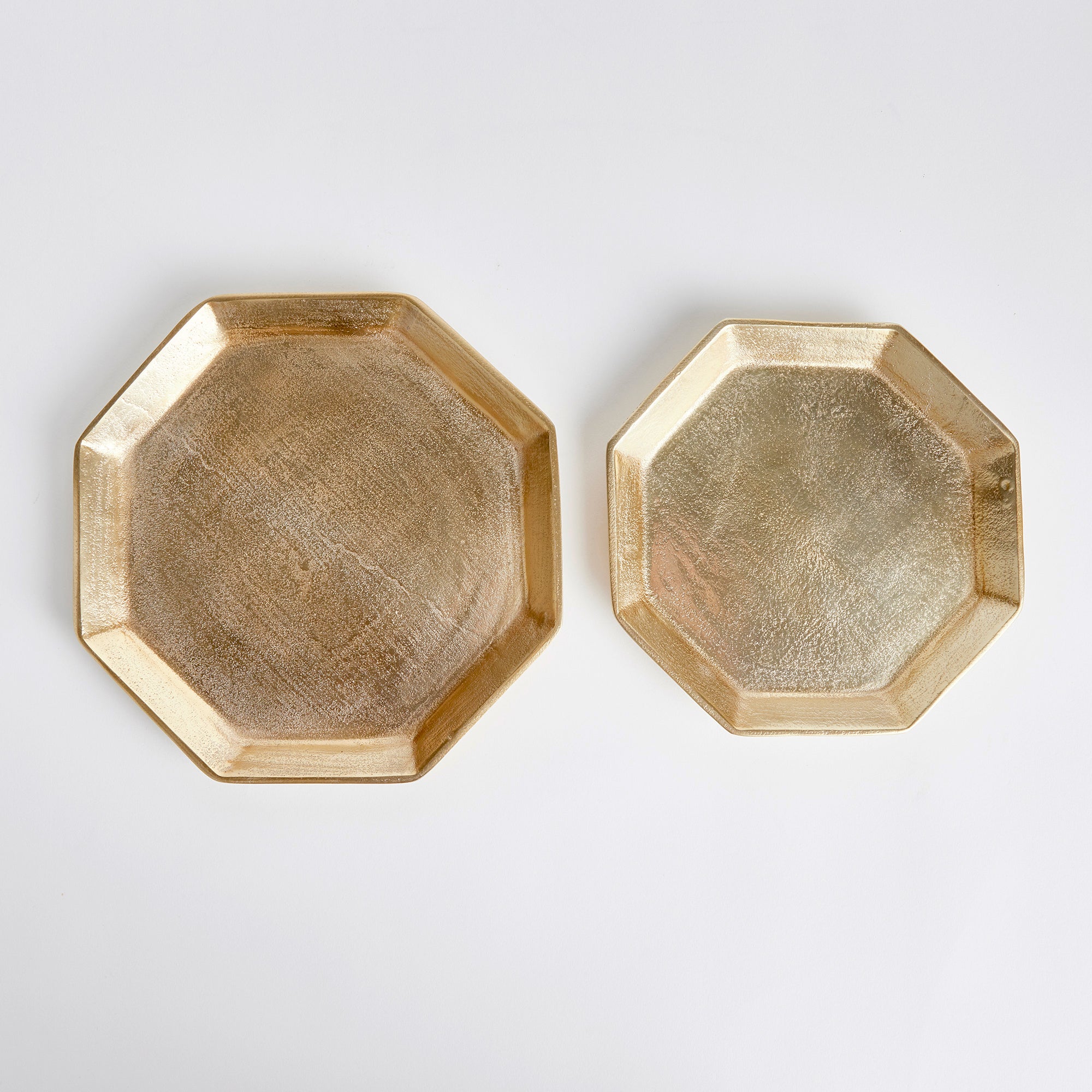 DEZI OCTAGONAL SERVING TRAYS, SET OF 2 - view 2