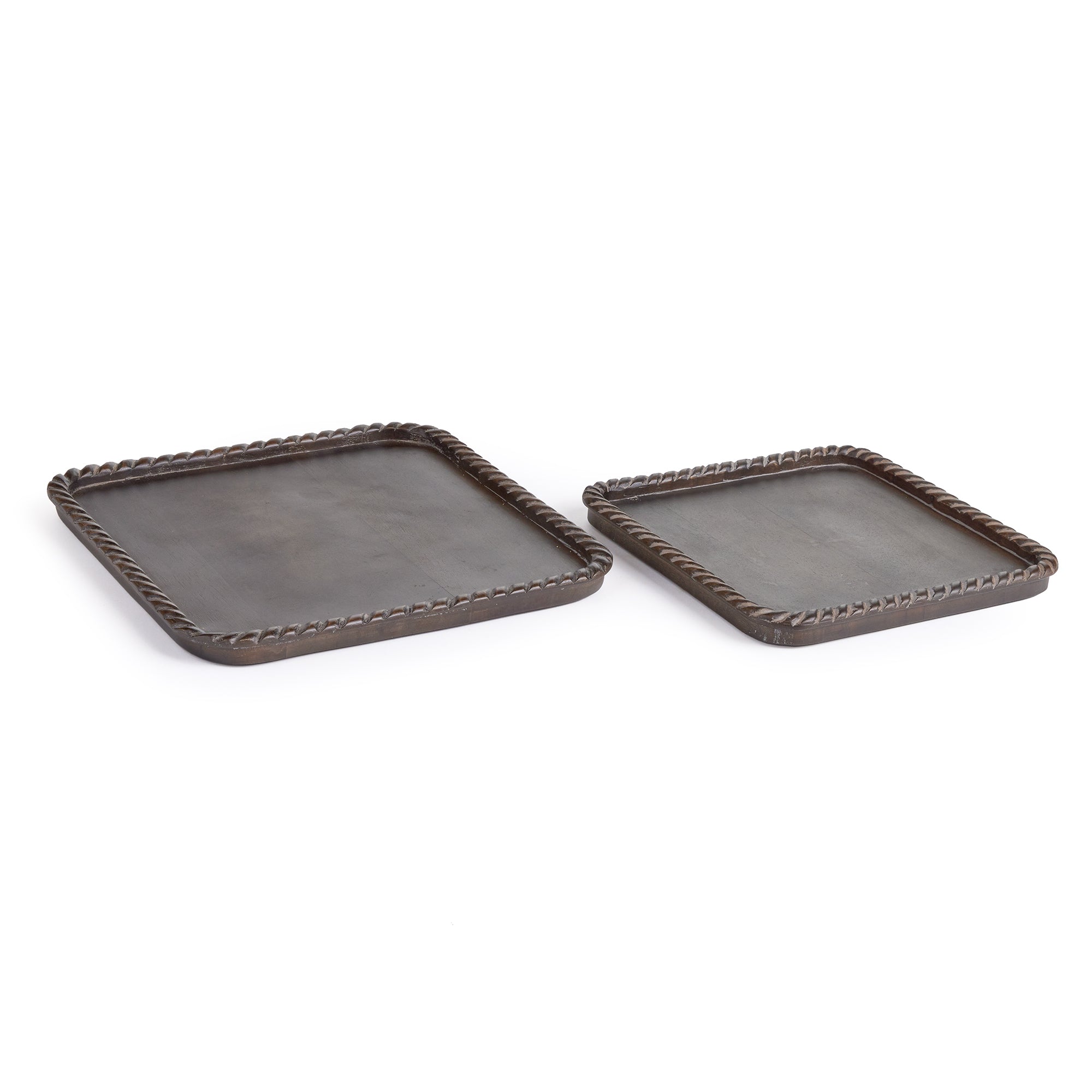 Langley Square Trays, Set Of 2
