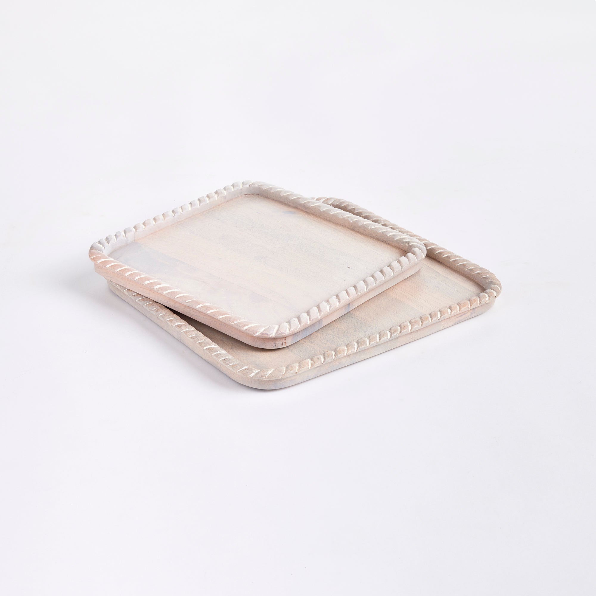 Langley Square Trays, Set Of 2 - View 2
