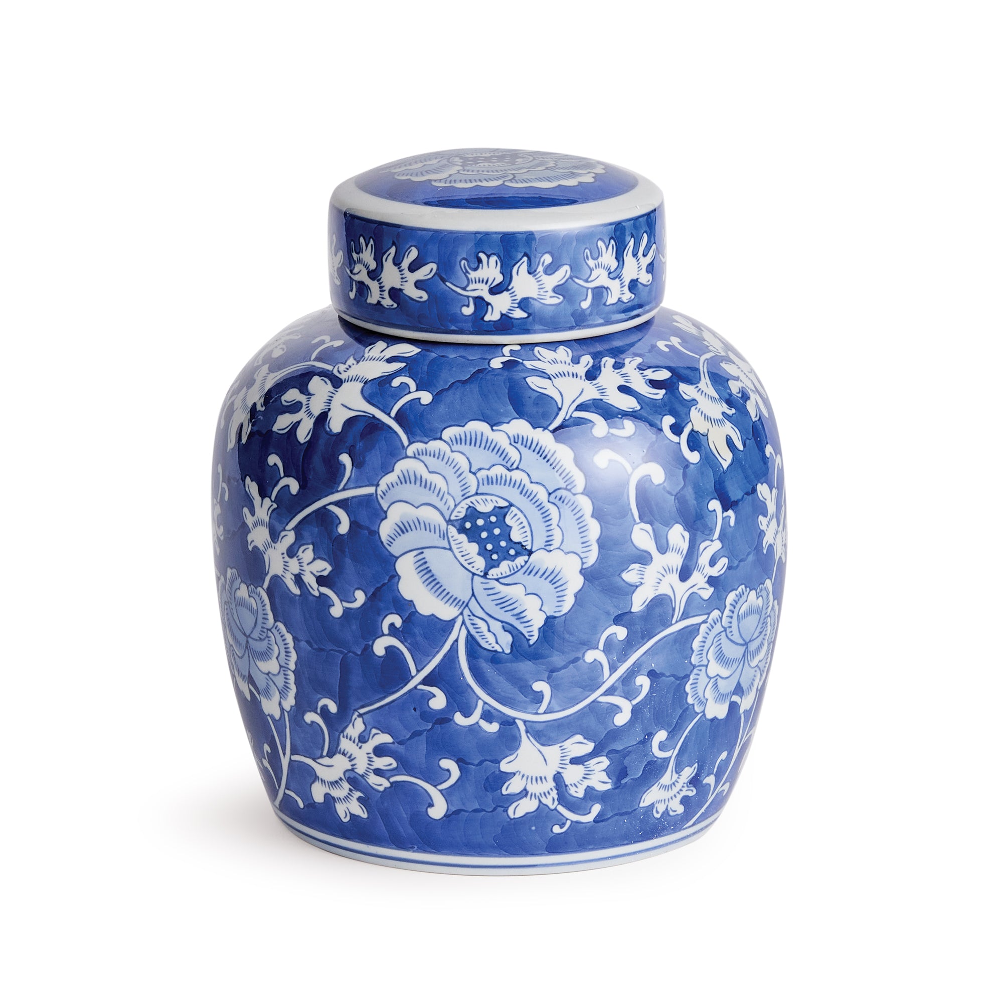 Barclay Butera Dynasty Lotus Lidded Jar