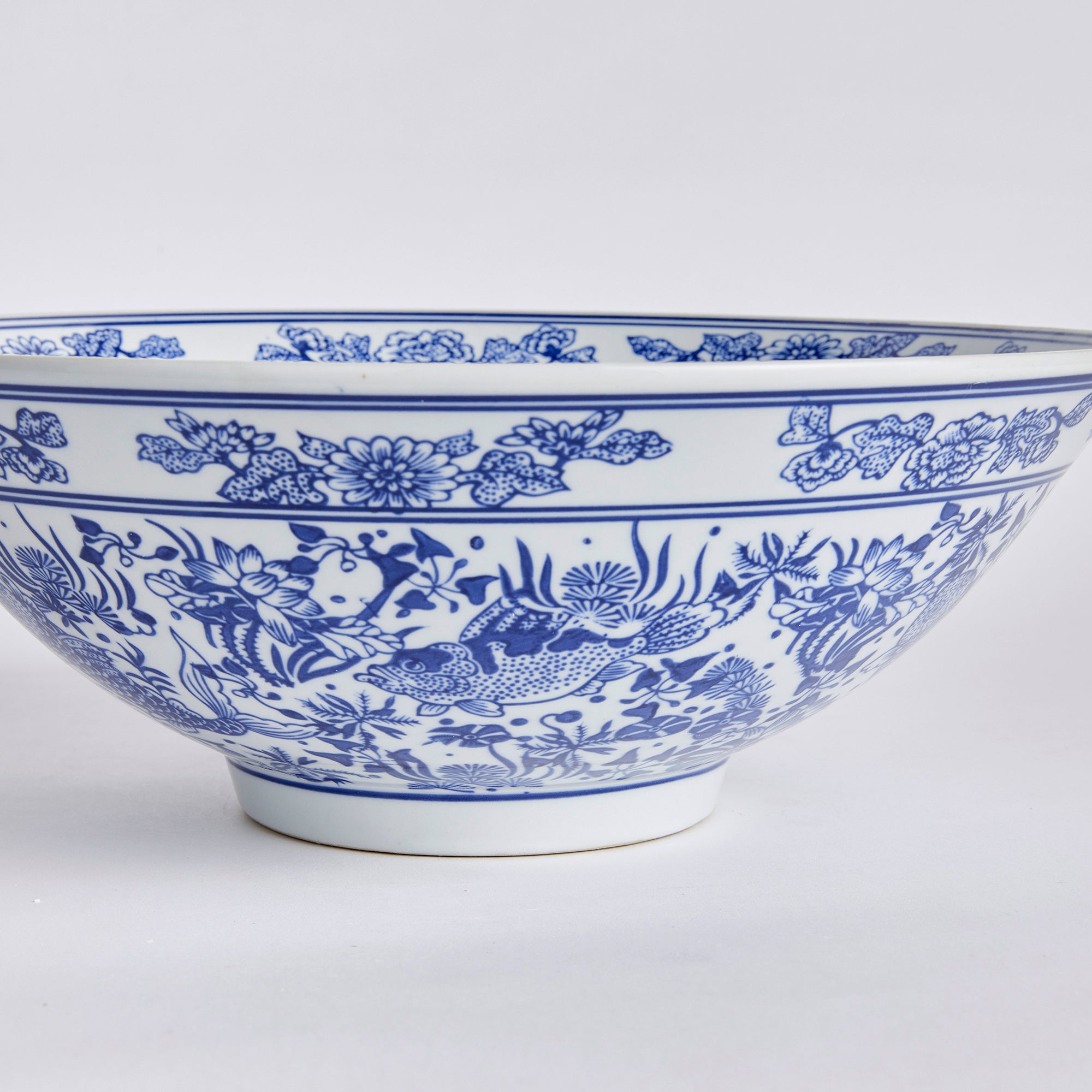 BARCLAY BUTERA DYNASTY KOI DECORATIVE BOWL - view 2