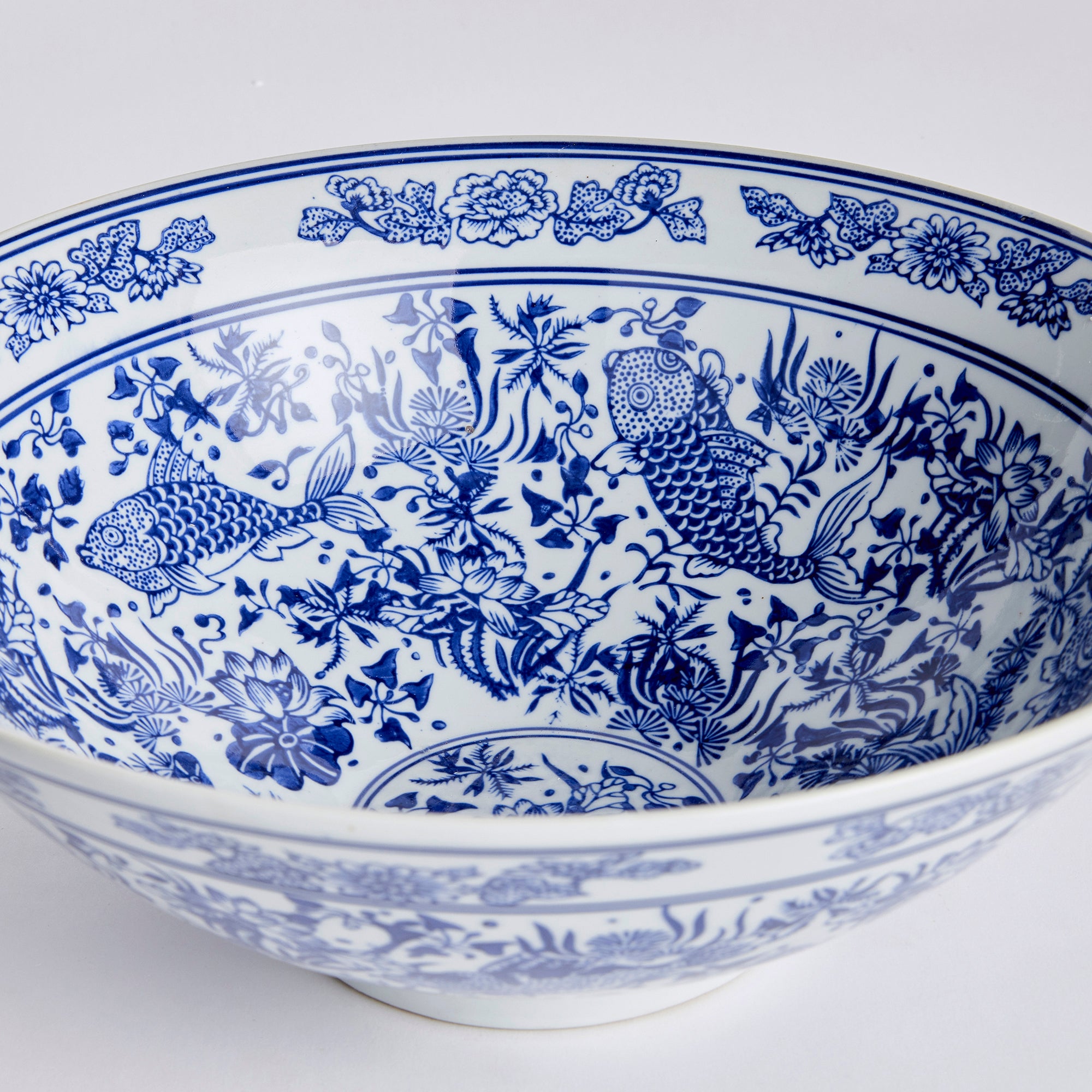 BARCLAY BUTERA DYNASTY KOI DECORATIVE BOWL - view 3