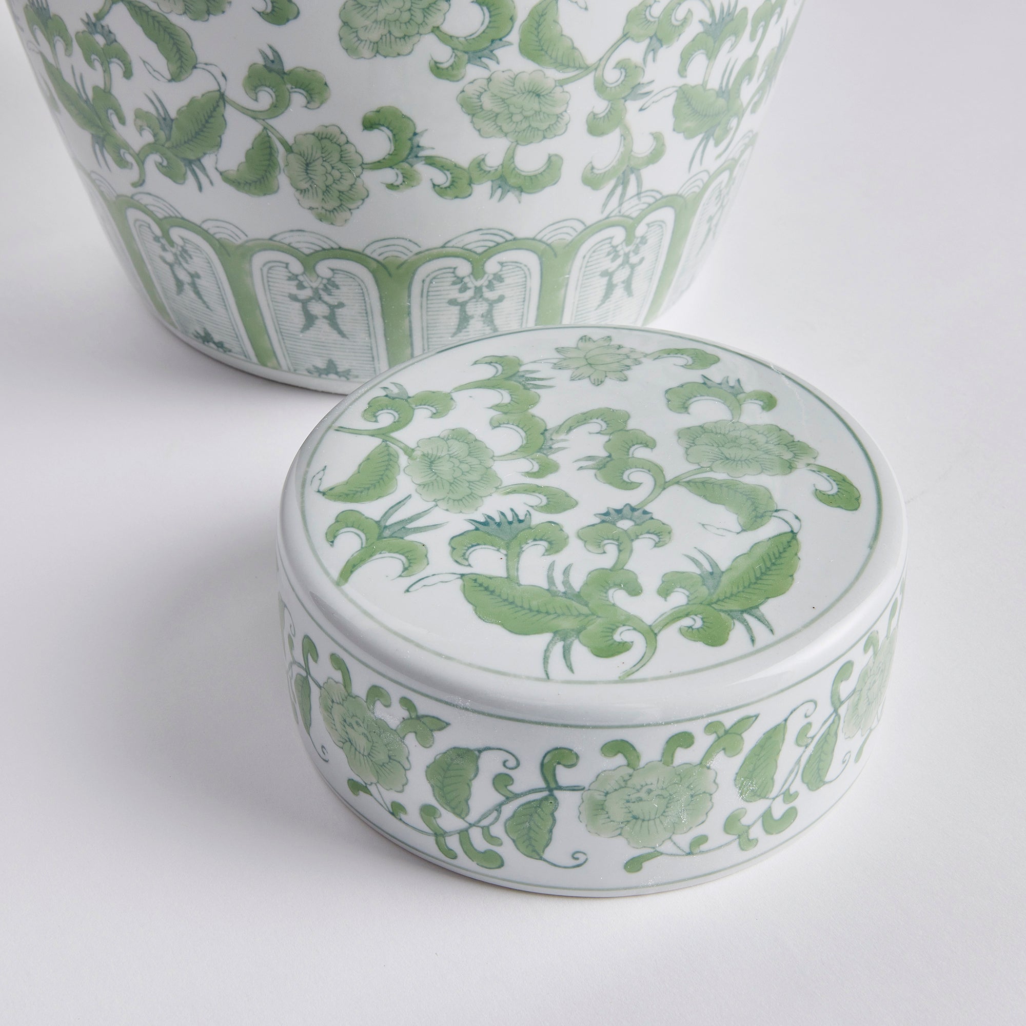 IMPERIAL BLOSSOM LIDDED JAR - view 6