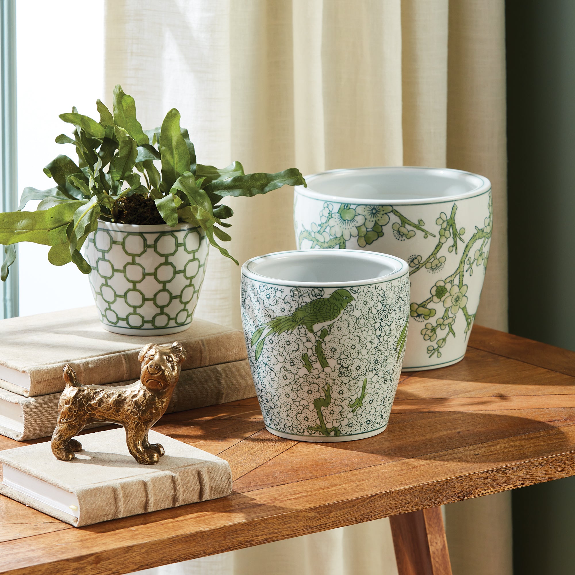 Imperial Flower Pots, Set Of 3 - View 6