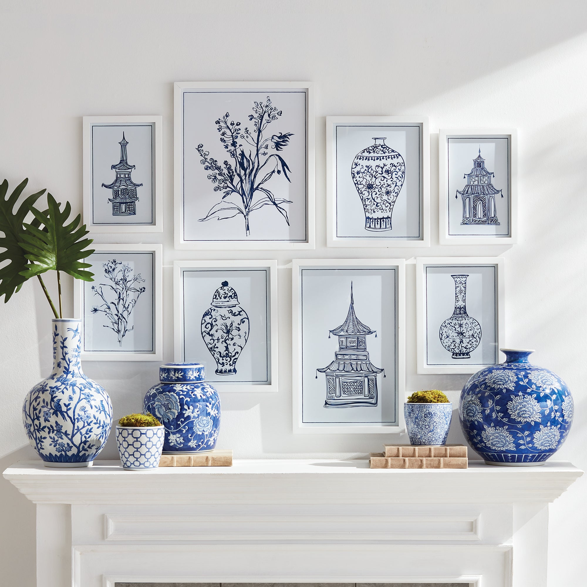 CHINOISERIE GALLERY, SET OF 8 - view 3