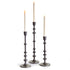 Abacus Taper Holders, Set Of 3