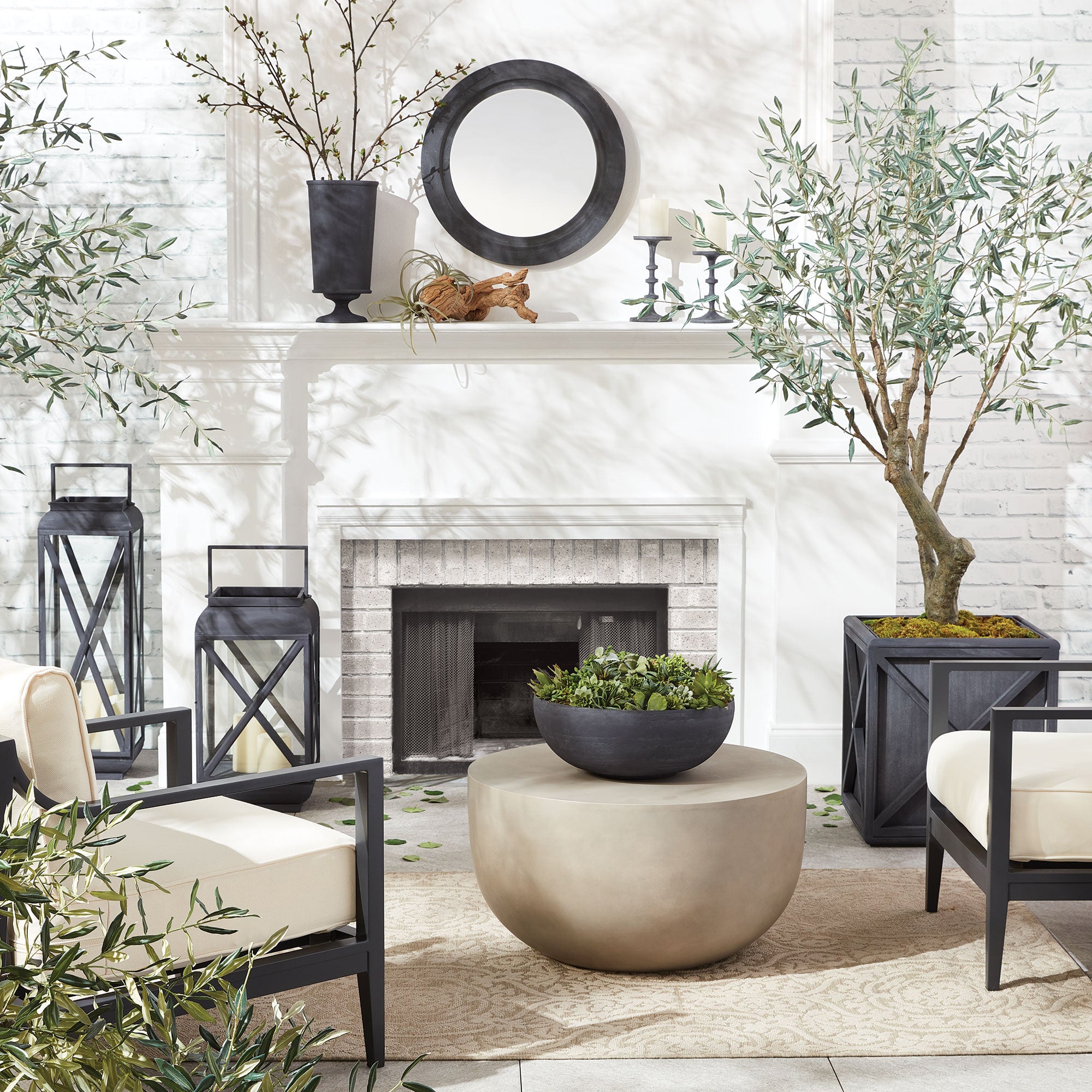 TERRAZZA DECORATIVE BOWLS, SET OF 2 - view 3