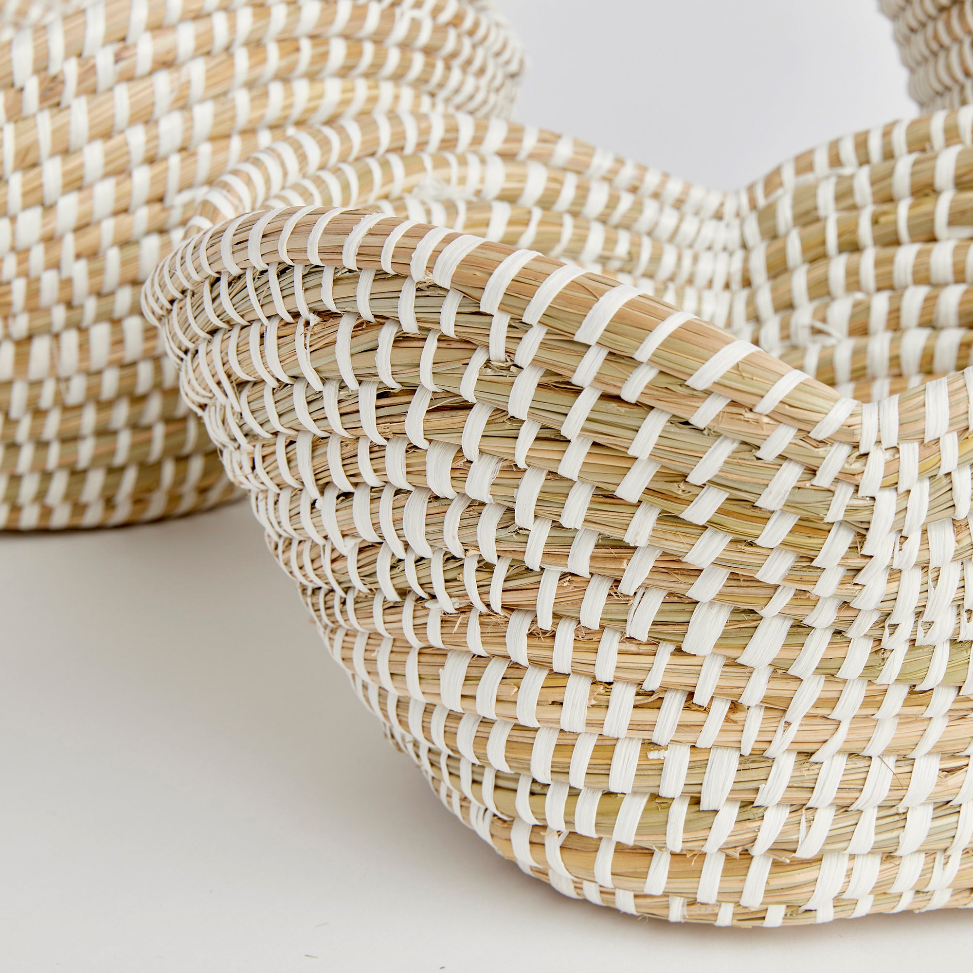 Rivergrass Lotus Baskets, Set Of 3 - View 2
