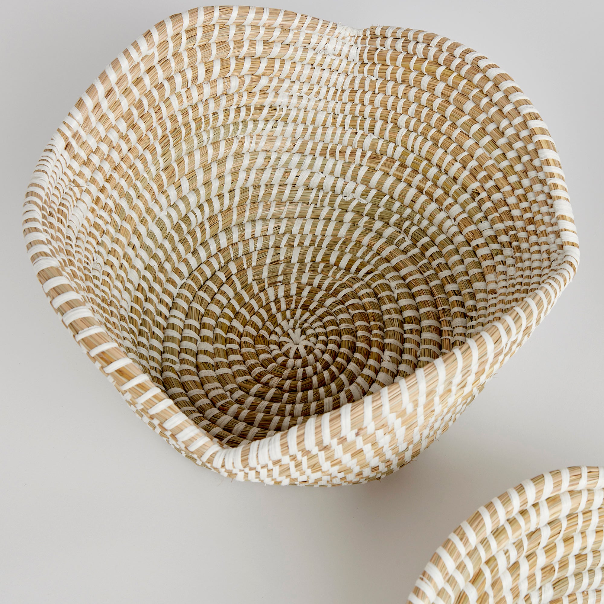 Rivergrass Lotus Baskets, Set Of 3 - View 3