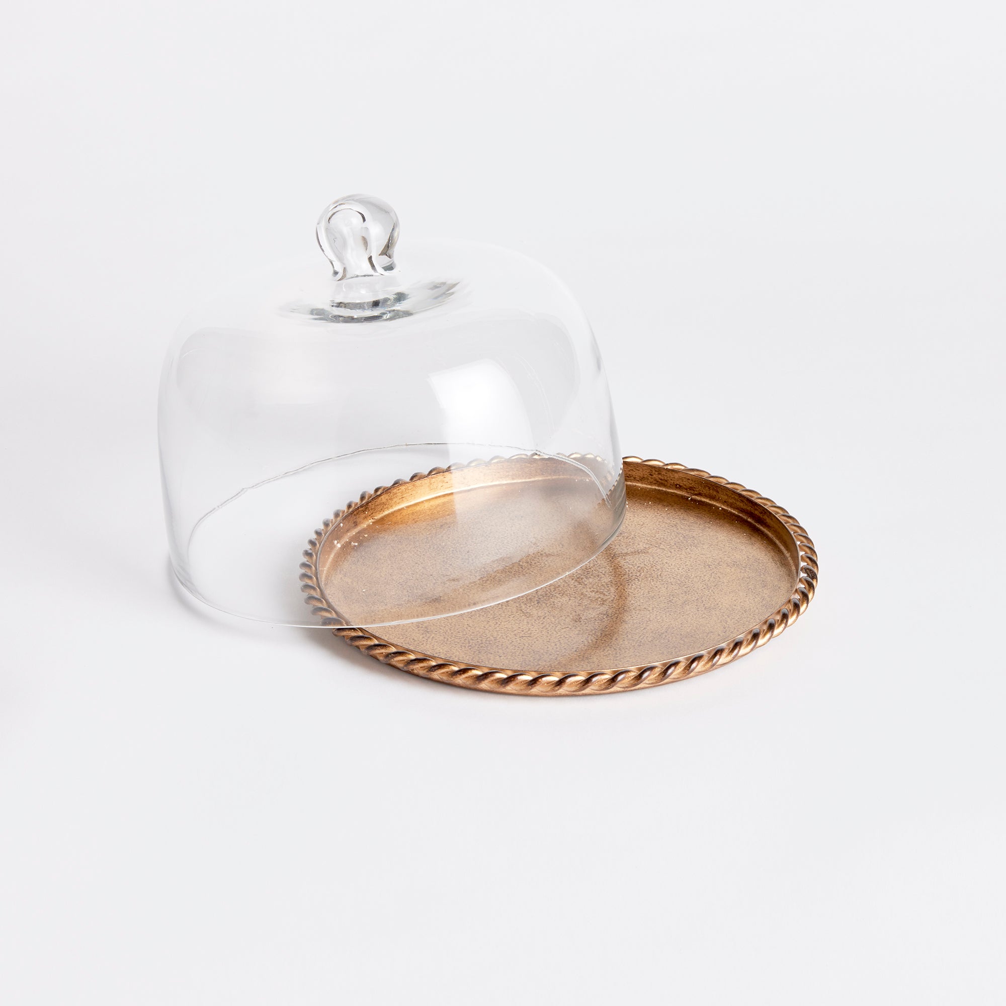 Braiden Tray With Cloche Small - View 3
