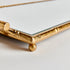 DAPHNE NARROW MIRRORED TRAY WITH HANDLES - view 4