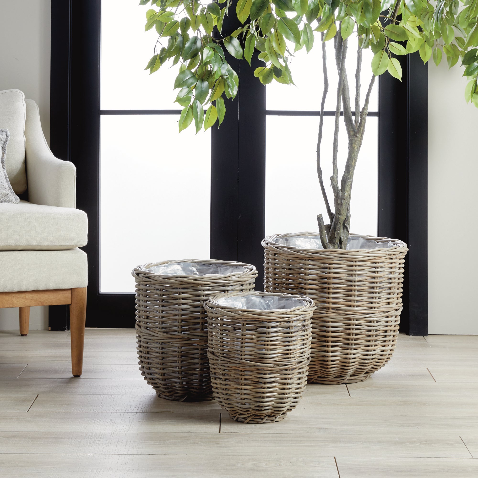 ARLETTE BASKETS, SET OF 3 - view 5