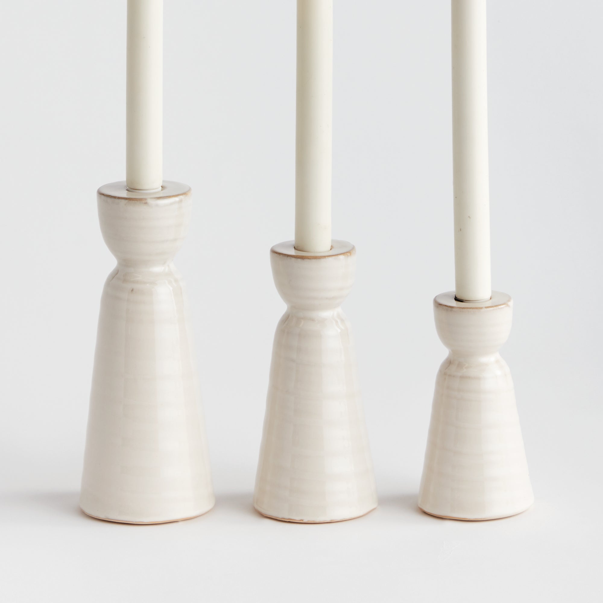 Libbey Taper Holders, Set Of 3 - View 3