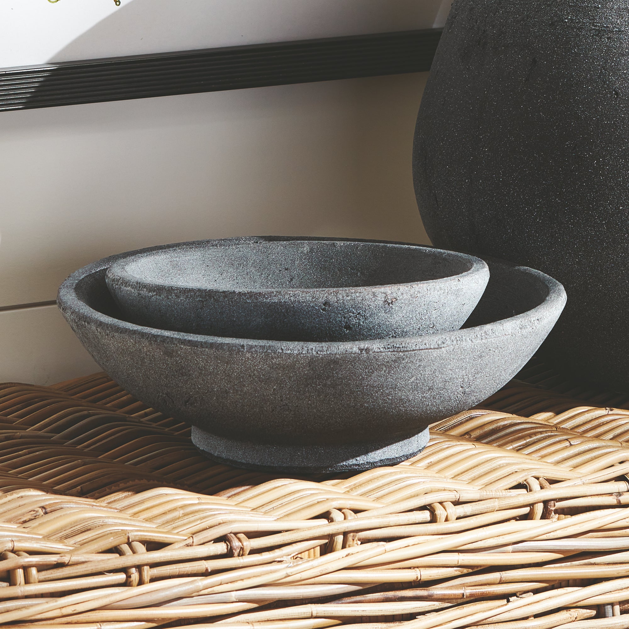 CEDRIC DECORATIVE BOWLS, SET OF 2 - view 4