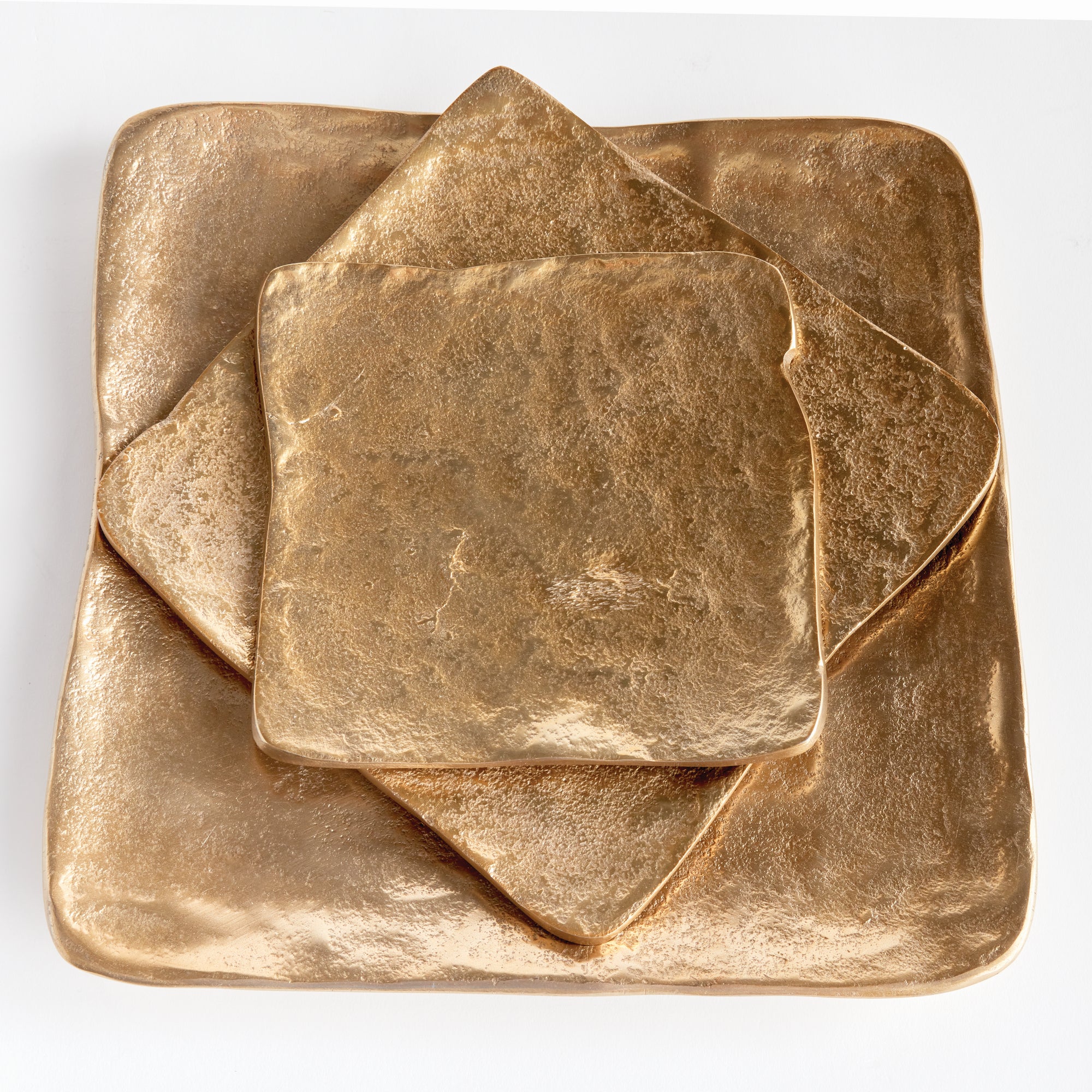 Imani Decorative Square Trays, Set Of 3 - View 4
