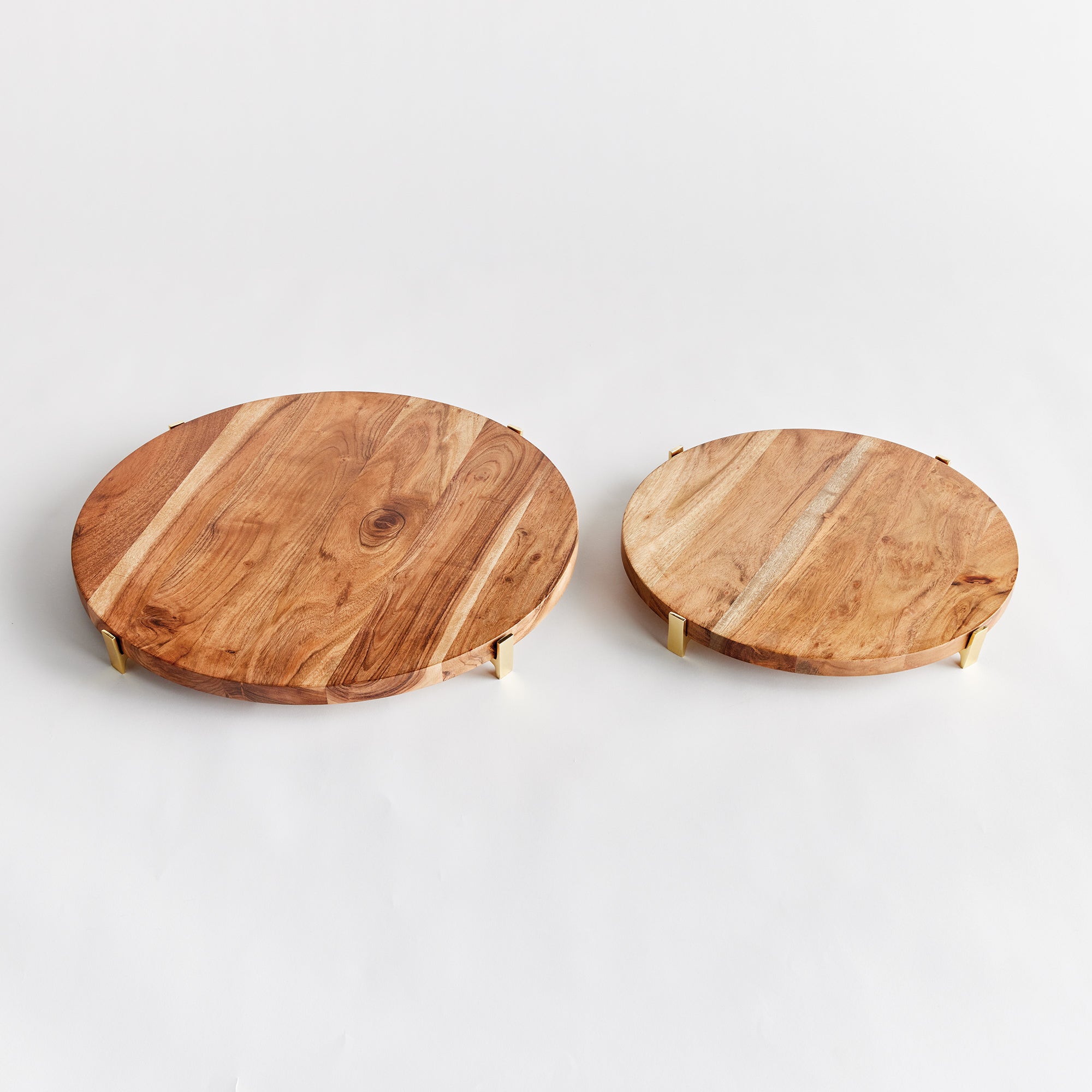 CHERIE ROUND SERVING BOARDS, SET OF 2 - view 3