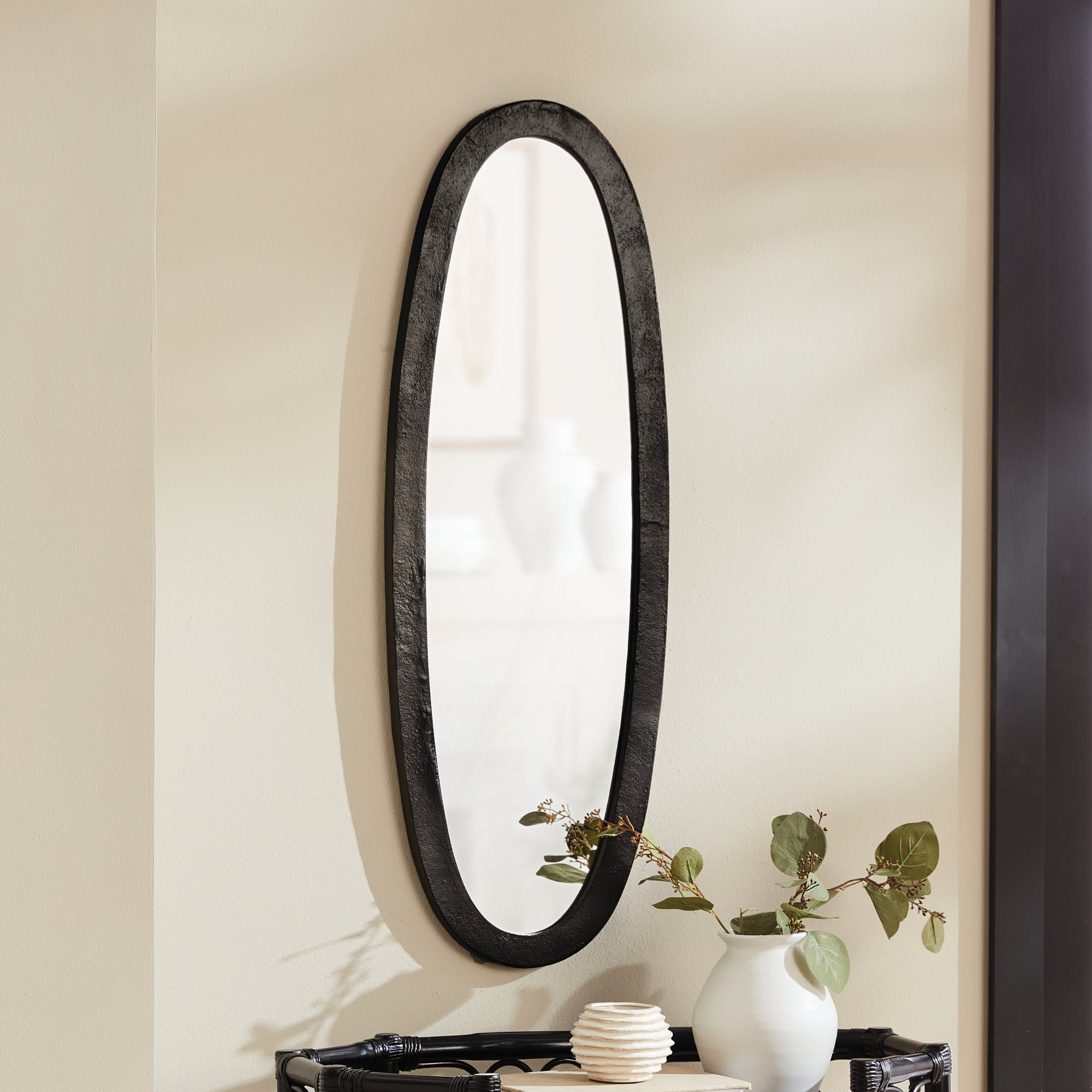 Lamelle Oval Mirror - View 5