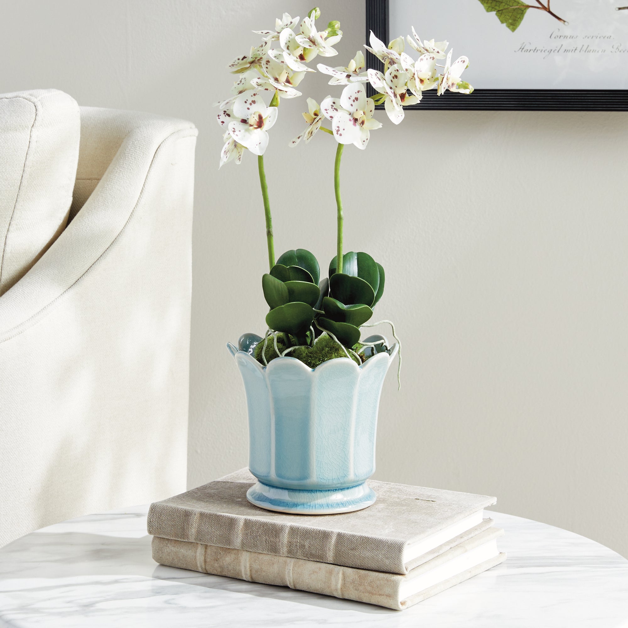 Maline Footed  Pot Small - View 5